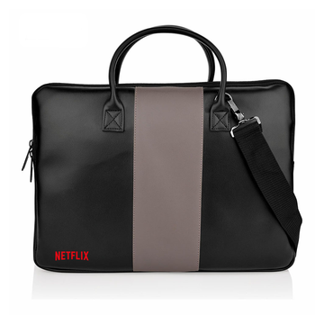 Sleek and professional: Explore our premium black 15.6-inch laptop bag from the Professional Series. Elevate your workday with superior style and functionality.