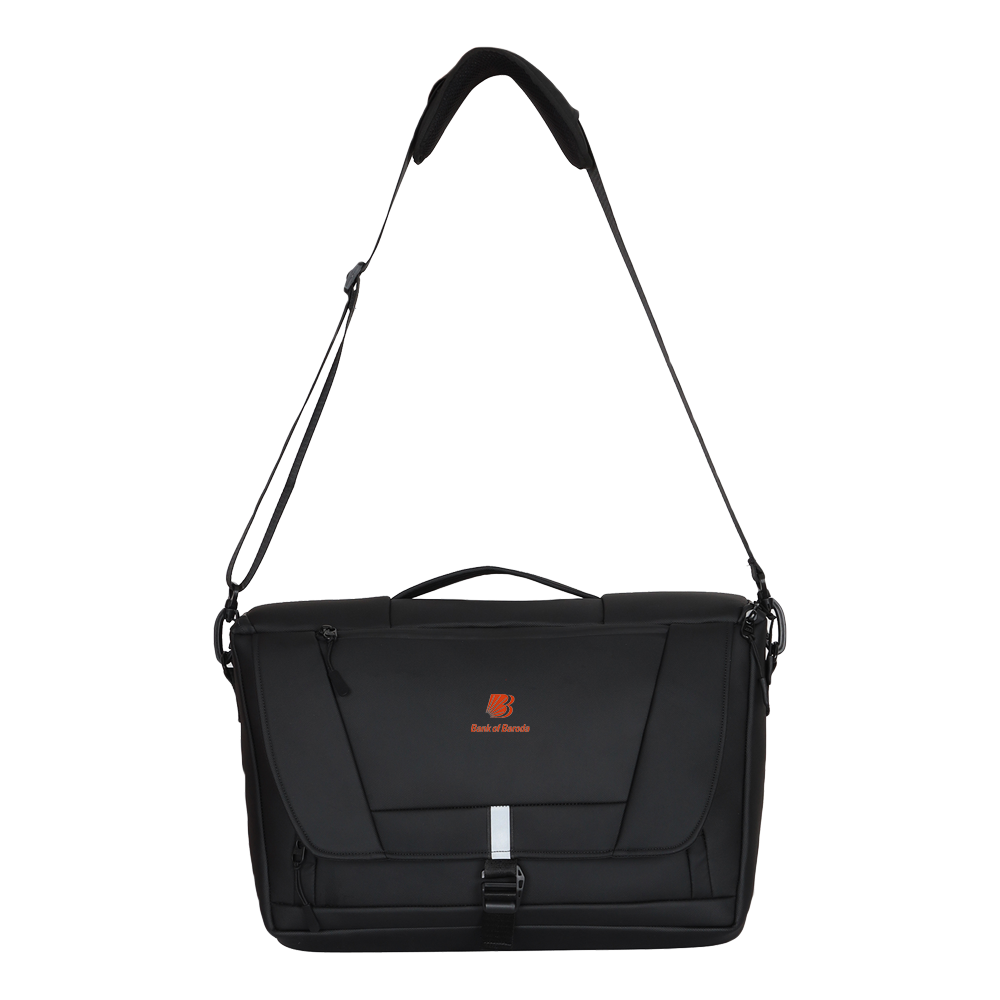 Elevate corporate gifting with our premium laptop messenger bag—state-of-the-art design for style and functionality.