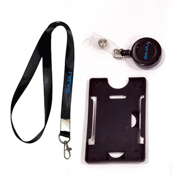 Promote your brand with our ID Card Holder & Lanyard – the ideal promotional item.