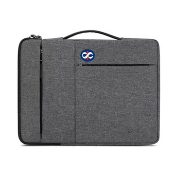 Discover our premium Laptop Sleeve with pull-out handle and external zipper pockets for added convenience and style.