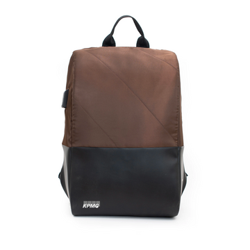 Discover our meticulously crafted anti-theft backpack in coated nylon and faux leather