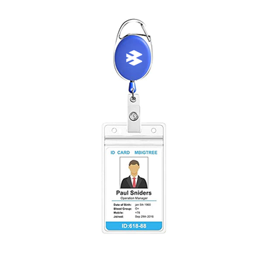 Retractable Badge Holder - Customised Lanyards for Corporate Gifting