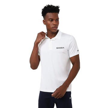 Reebok Polo T-Shirt with corporate logo - stylish corporate apparel