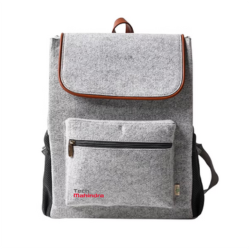 Efficient and stylish unisex backpack, a versatile choice for corporate gifting and merchandise.