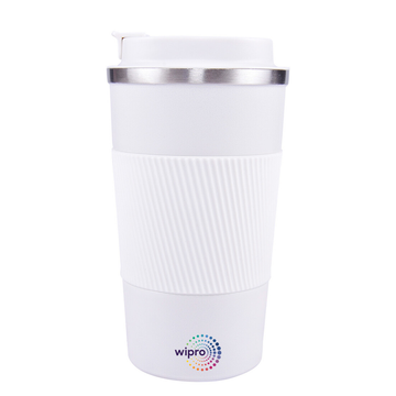Discover TMBLR - Stainless Steel Travel Mug, the perfect corporate gift with a sleek design and comfortable Silicon Grip.