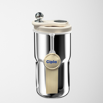 ThermoSip Mug: Impress with innovation and style – featuring a temperature display for the perfect sip every time.