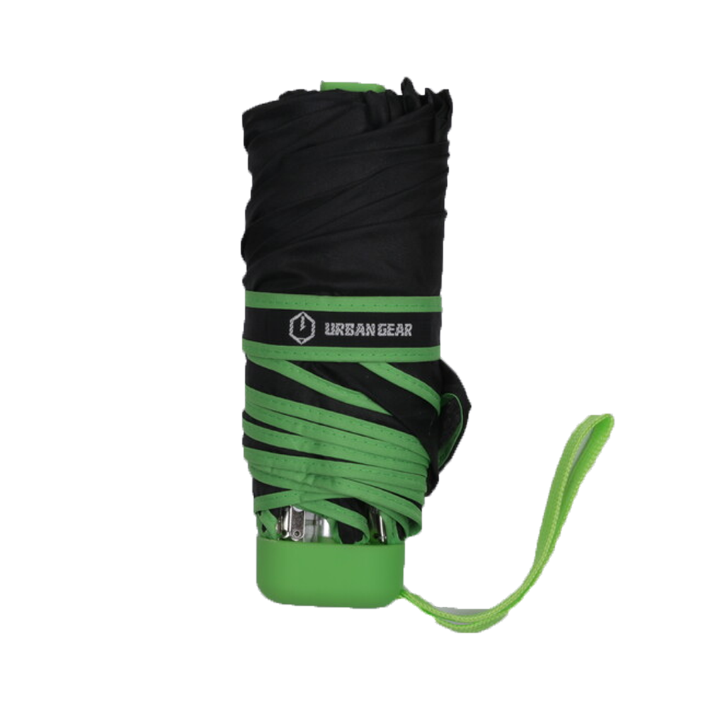 Compact CHATRI travel umbrella with protective case for on-the-go convenience.