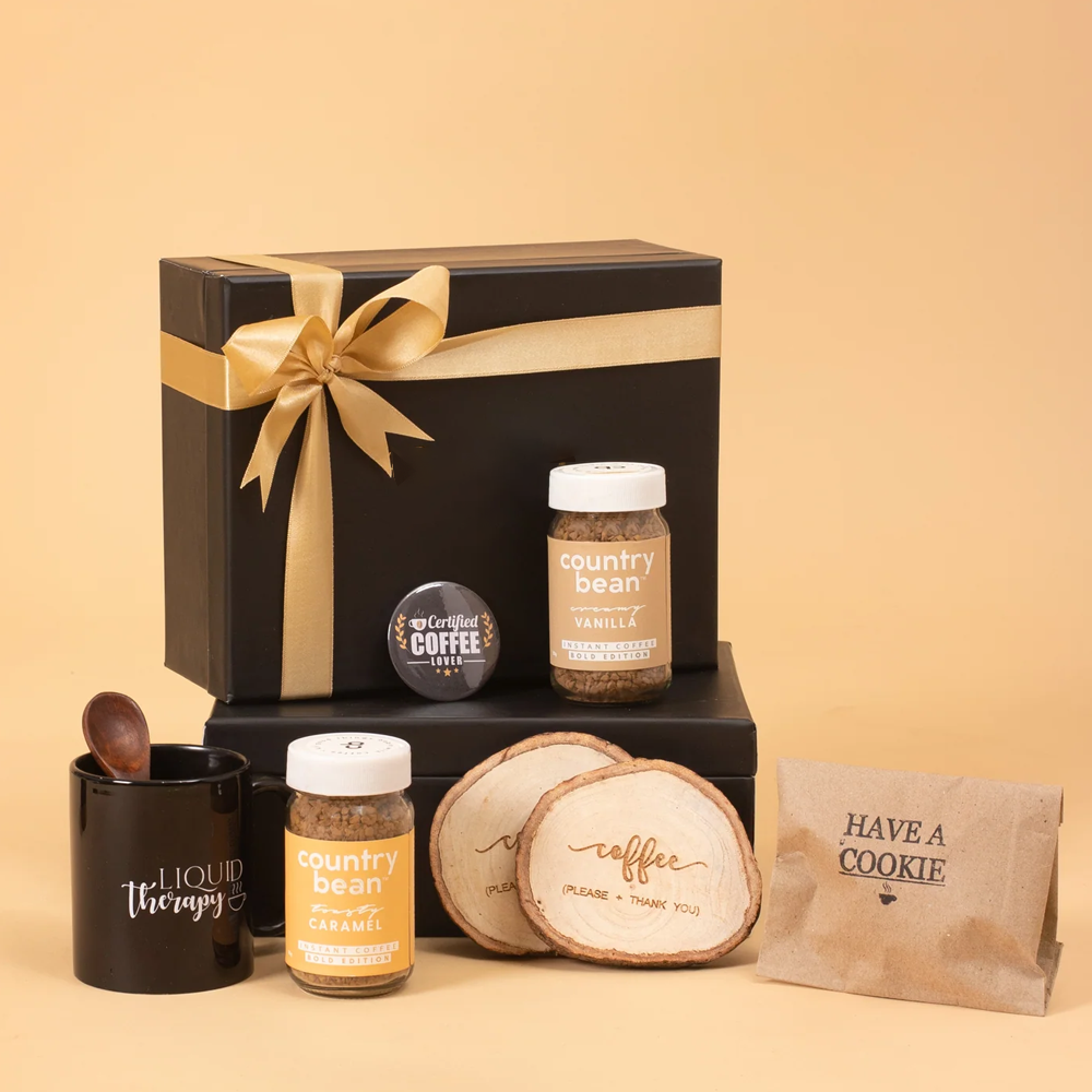 Caffeinated Corporate Goddess Treat Box: Ideal Women's Day Corporate Gift for the Office