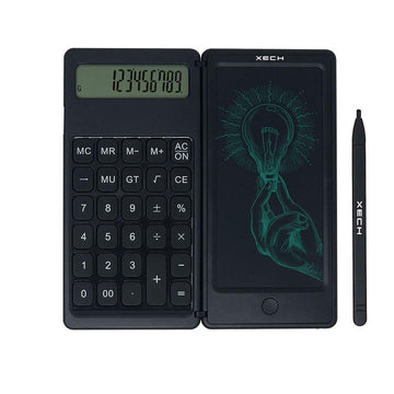 Digifold Calculator with E-Writer - A versatile corporate tool combining calculator and electronic writing pad for enhanced productivity.