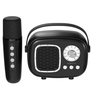 Retro Jam Karaoke Party Speaker – Cutting-edge Electronics – Perfect Corporate Gift