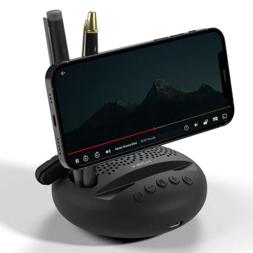 Arc Bluetooth Speaker with Mobile Stand - Cutting-edge Electronics - Ideal Corporate Gift