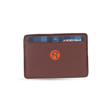 Promotional card holder - sleek, durable design for business cards. Customize with your logo.