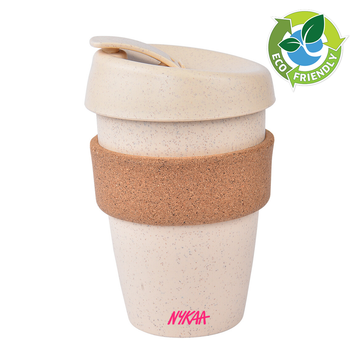 E-Cup Wheat Fiber Mug with Cork Grip - 350ml - Drinkware - Ideal Corporate Gift