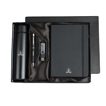 Wave Welcome Kit - Temperature Bottle, Pen, Diary and Pendrive