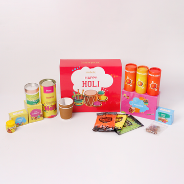 Festive Flourish Hamper - Holi Gifts For Employees - Corporate Gift Items