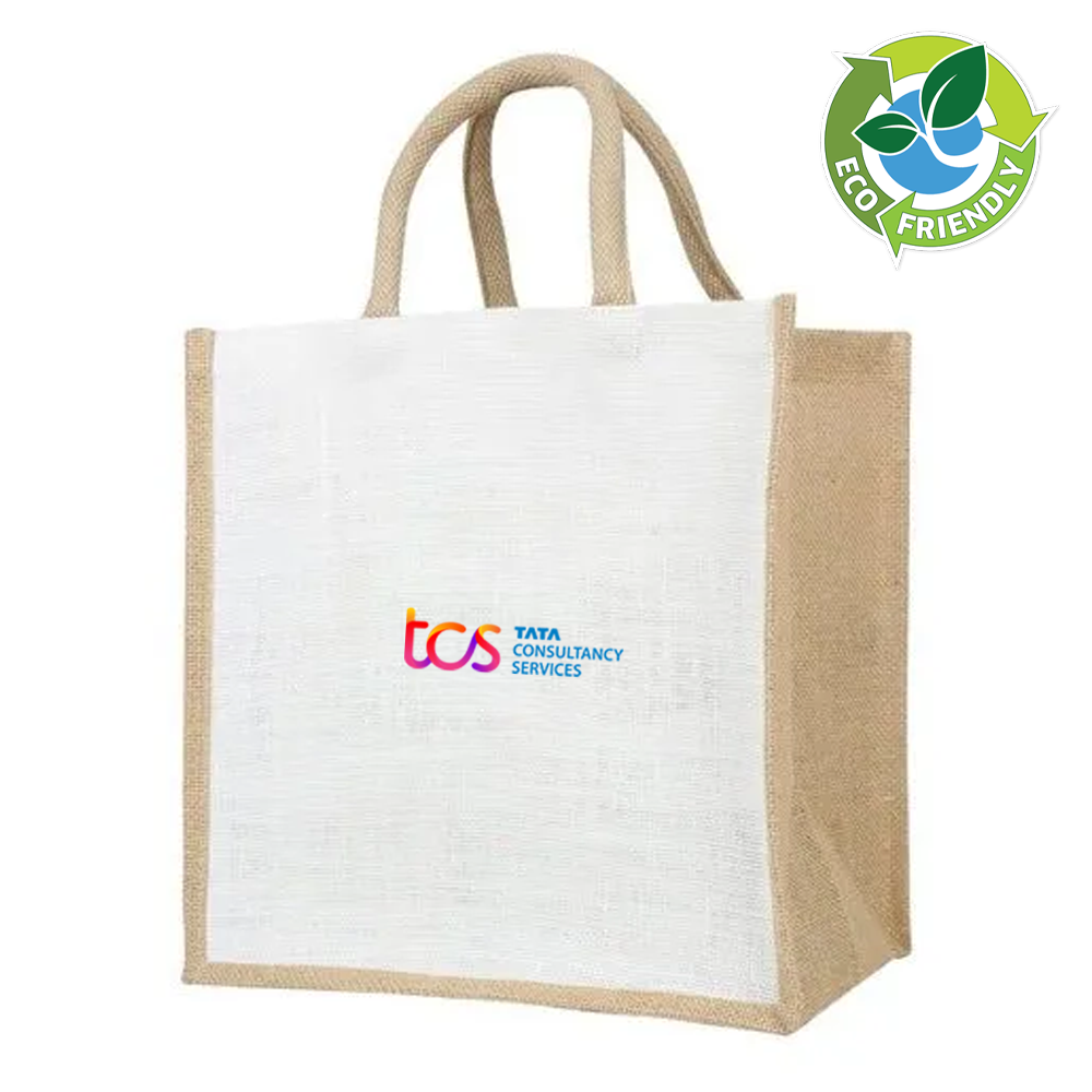 Eco-friendly Jute Bag – Stylish, durable, and versatile, perfect for sustainable corporate gifting with customizable branding.