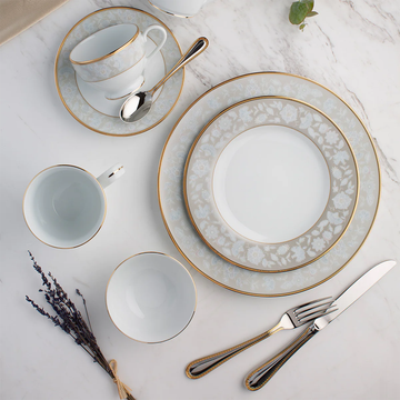 Noritake Peach Valley Dinner Set (37 pcs) - Luxury Gifting - For Corporate Gifting