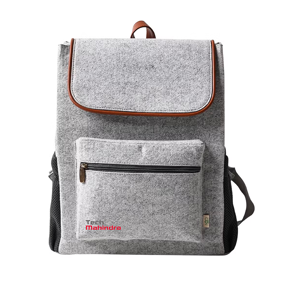 Efficient and stylish unisex backpack, a versatile choice for corporate gifting and merchandise.