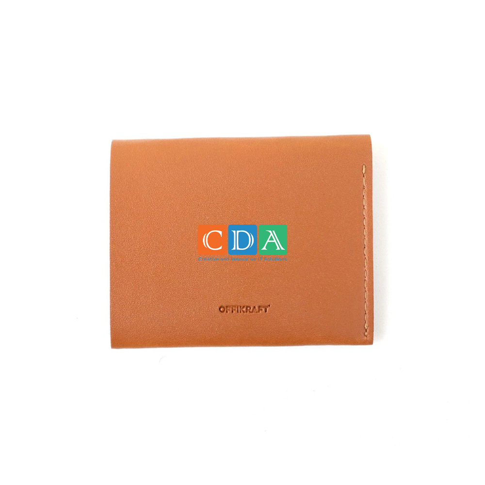 Compact and durable cash card holder for easy organization and accessibility.