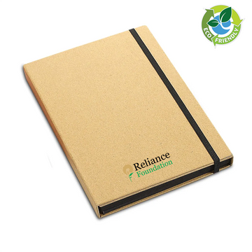 3 Fold Eco Notebook With Stationary Set Customizable Notepad - Stationery and Supplies - Corporate Gift Items