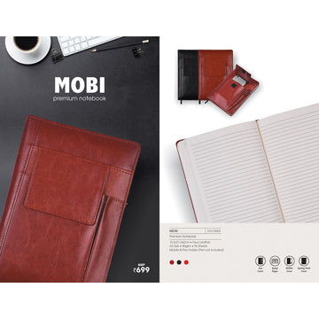 Premium Notebook Mobile And Pen Holder