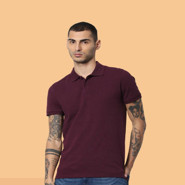 Jack N Jones Jacquard Tipping Polo T-shirt - Customised With Company Logo