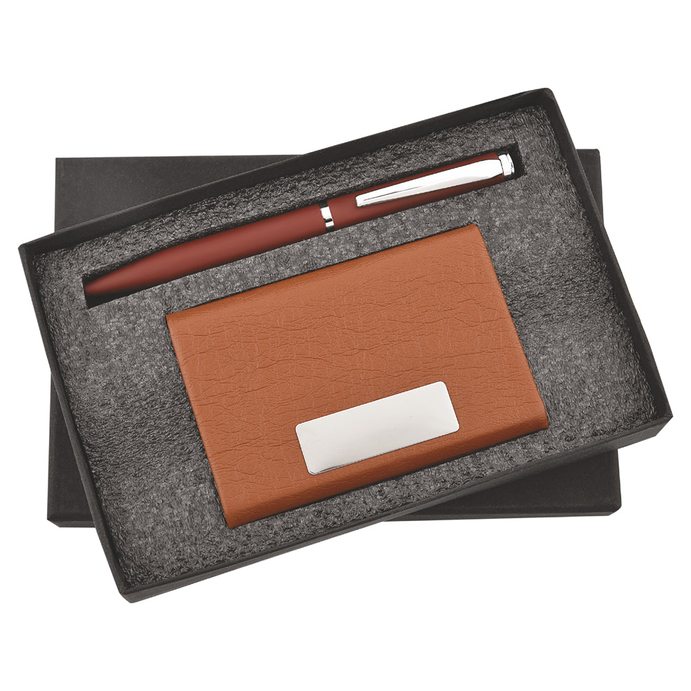 Joining Jolt Box featuring a sleek pen and stylish visiting card holder – a perfect blend of functionality and elegance.