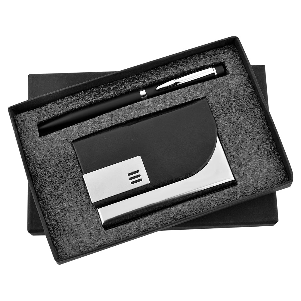 Joining Jolt Box featuring a sleek pen and stylish visiting card holder – a perfect blend of functionality and elegance.