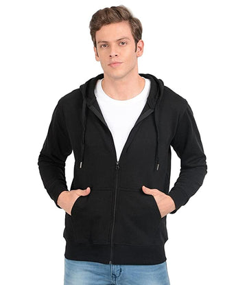 Scott Hoodie With Zip - 100% Cotton - Customised With Company Logo